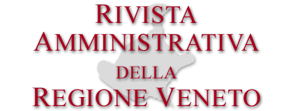 Rivista Amministrativa del Veneto